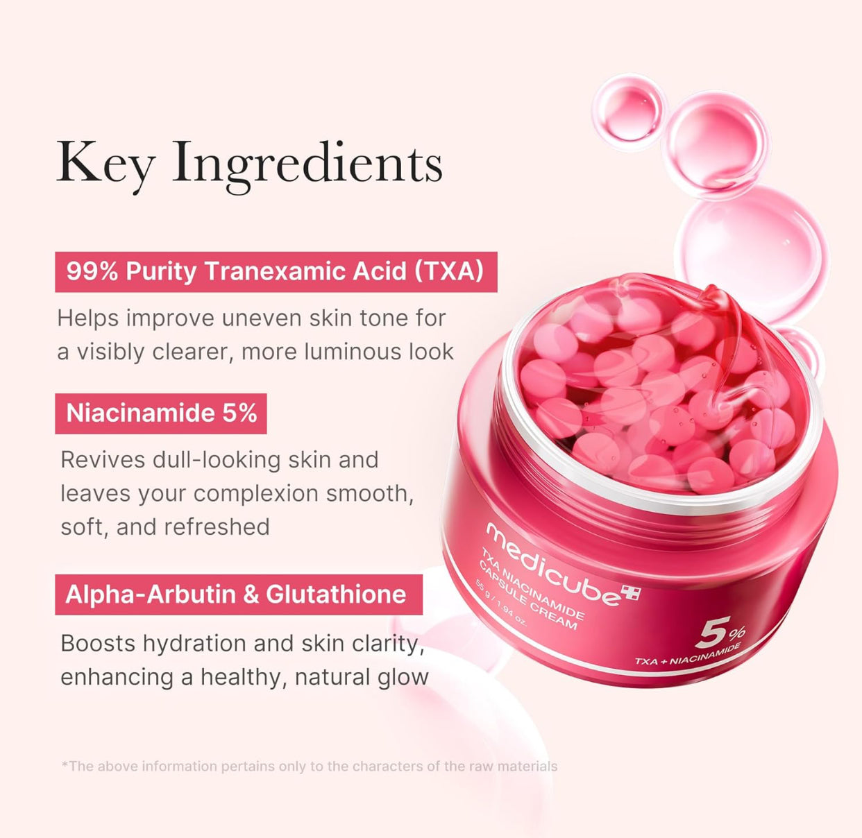 Medicube - TXA Niacinamide Capsule Cream