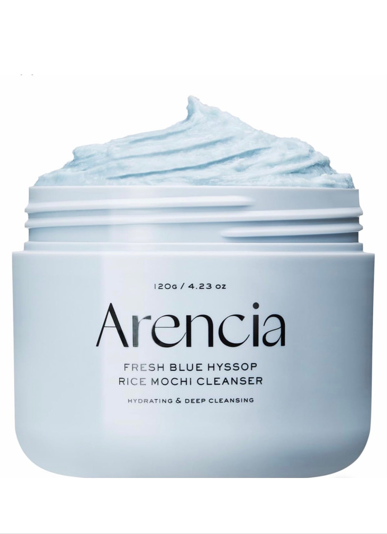 Arencia Fresh Blue Hyssop Rice Mochi Cleanser