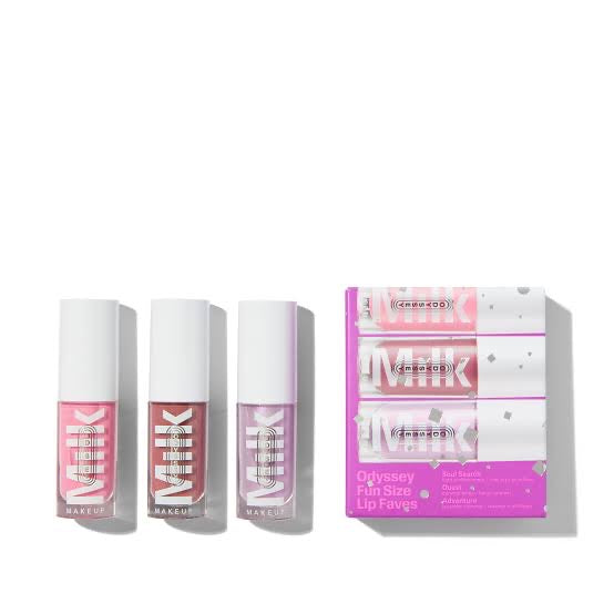 MILK MAKEUP Mini Odyssey Lip Oil Gloss Fun Size Faves Set