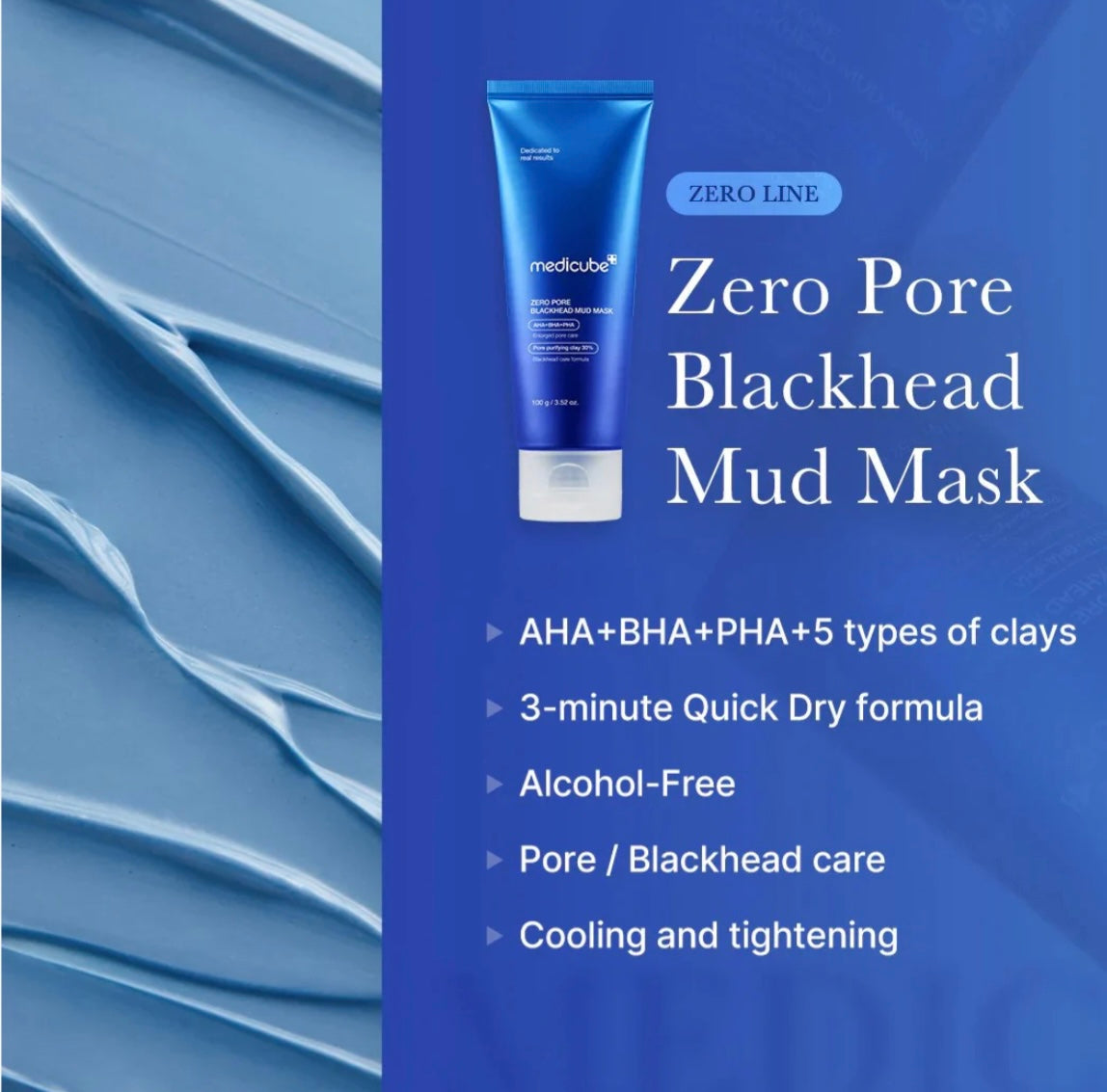 Medicube Zero Pore Blackhead Mud Mask