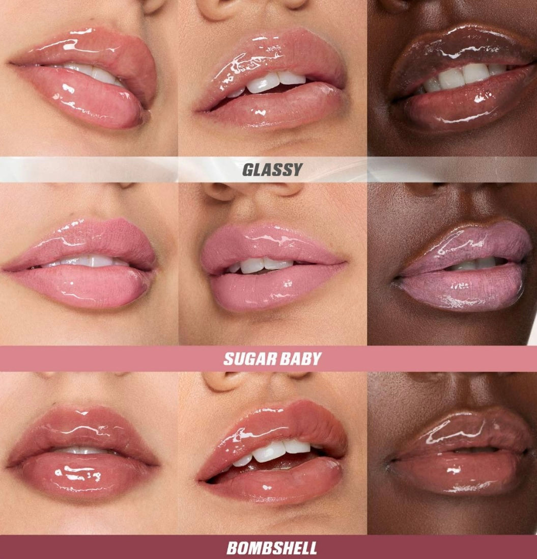 HUDA BEAUTY Mini Glossiest Lip Gloss Set