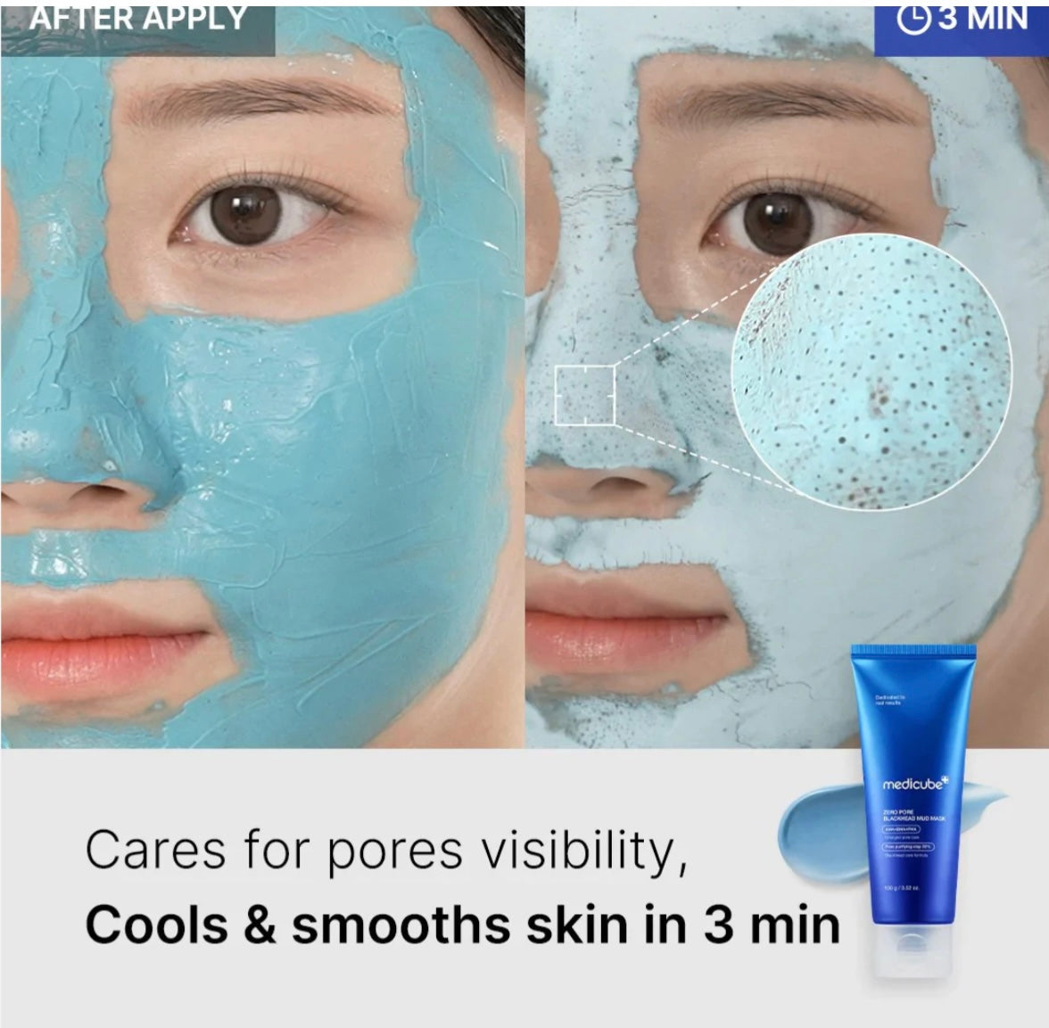 Medicube Zero Pore Blackhead Mud Mask