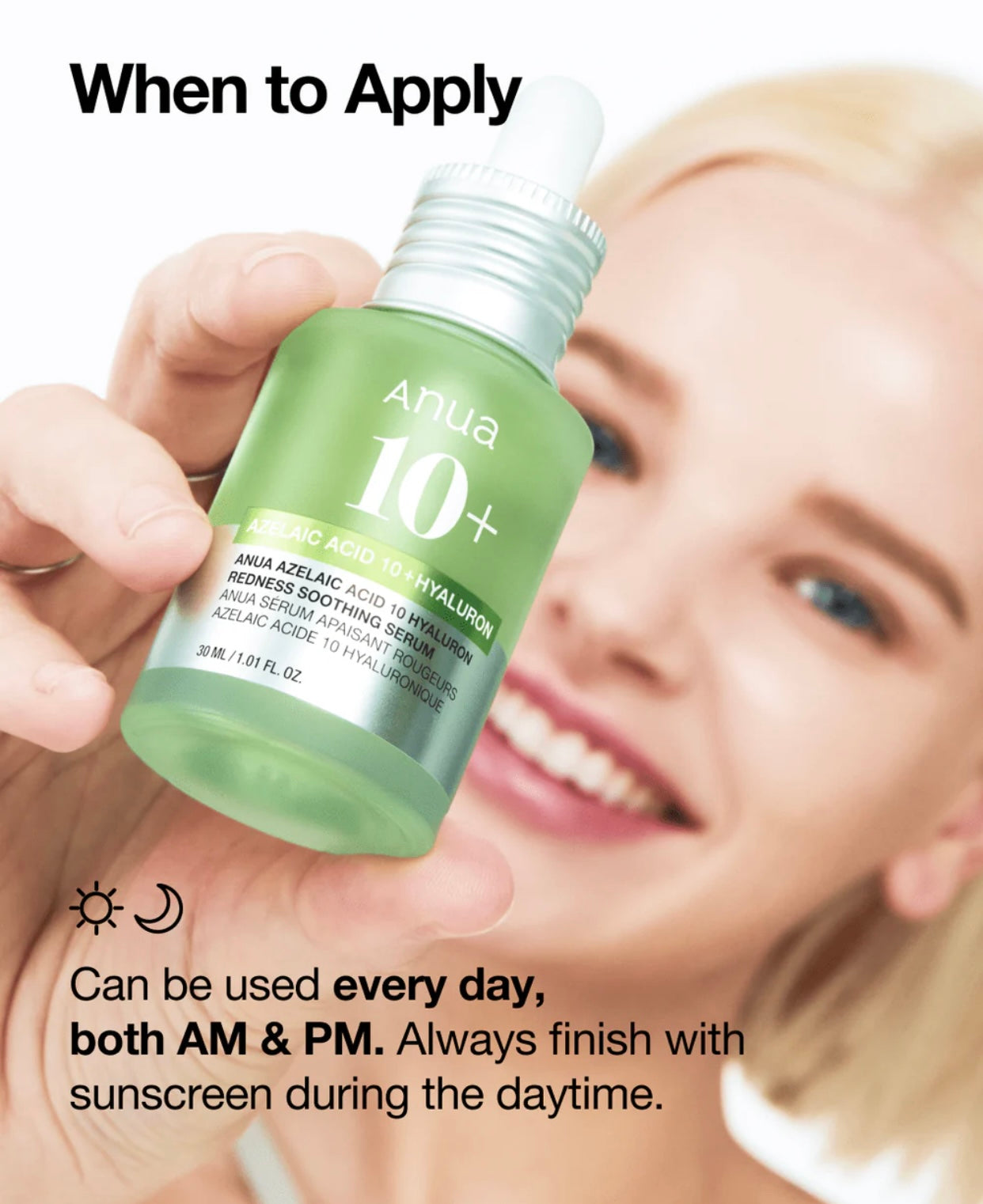 Anua Azelaic Acid 10+ Hyaluron Redness Soothing Serum 30Ml