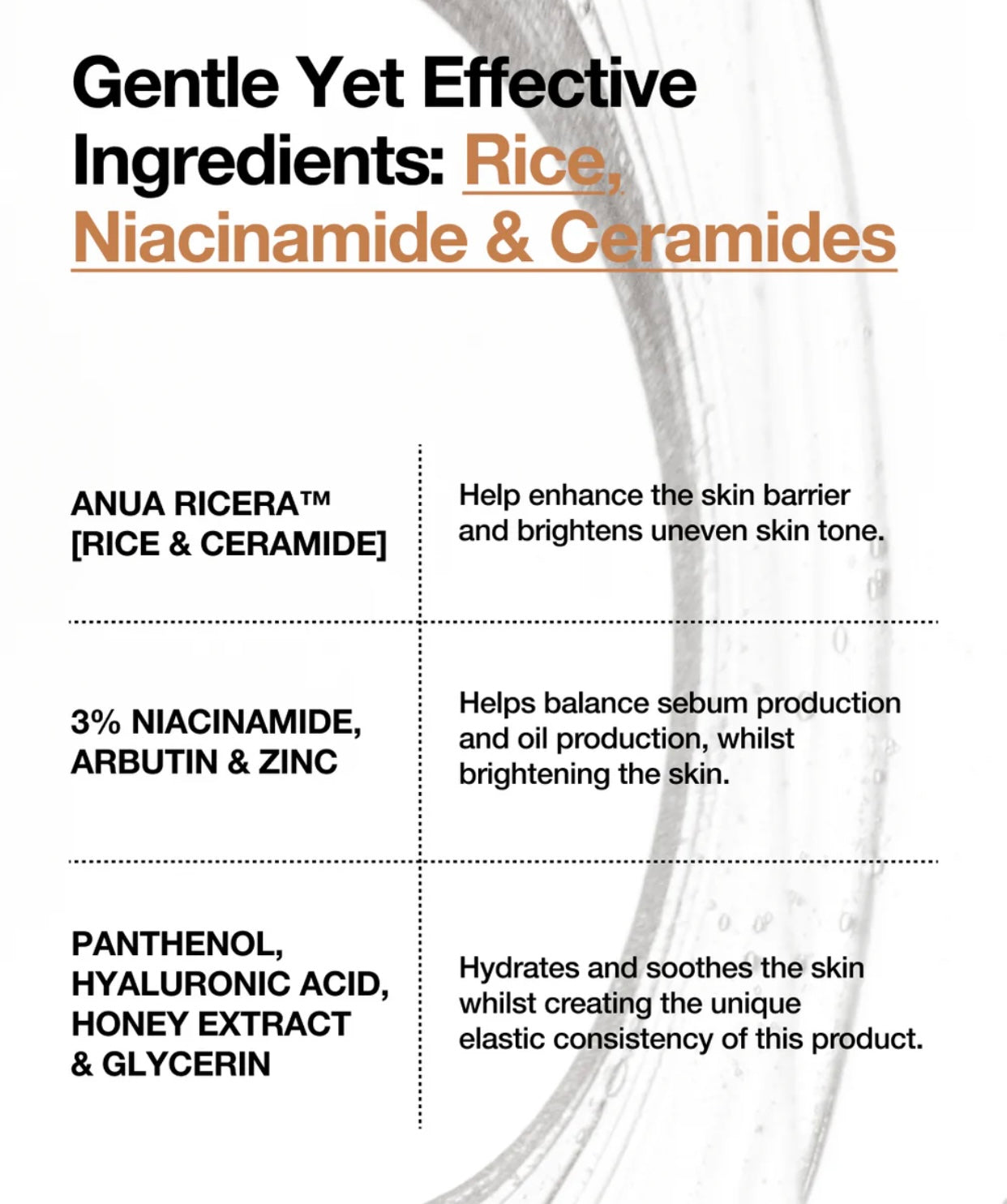 Anua Rice Ceramide 7 Hydrating Barrier Serum