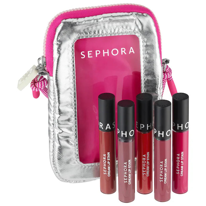 Sephora Cream Lip Stain Liquid Lipstick Set
