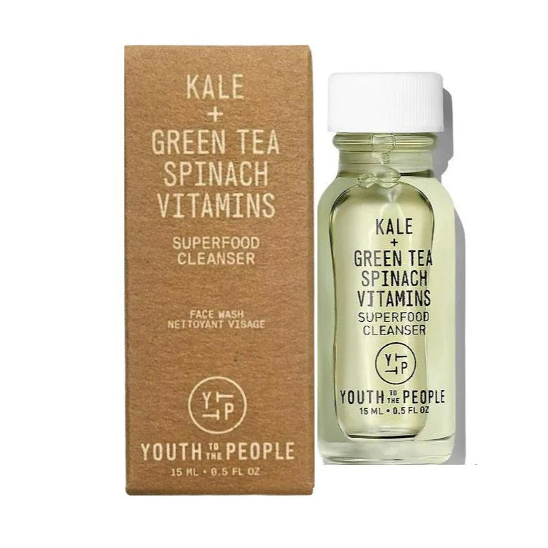 Youth to the People Kale + Green Tea Spinach Vitamins Superfood Cleanser 15ml