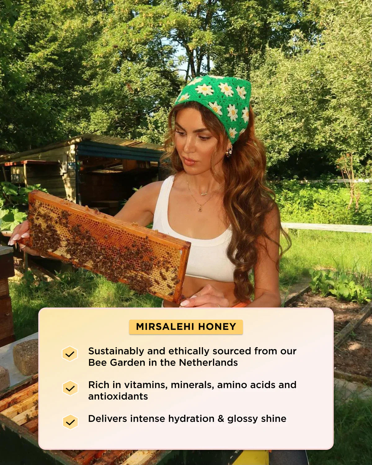 Gisou honey gloss ceramide therapy hair mask