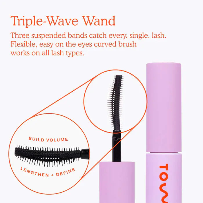 Tower 28 Beauty  MakeWaves® Lengthening + Volumizing Mascara