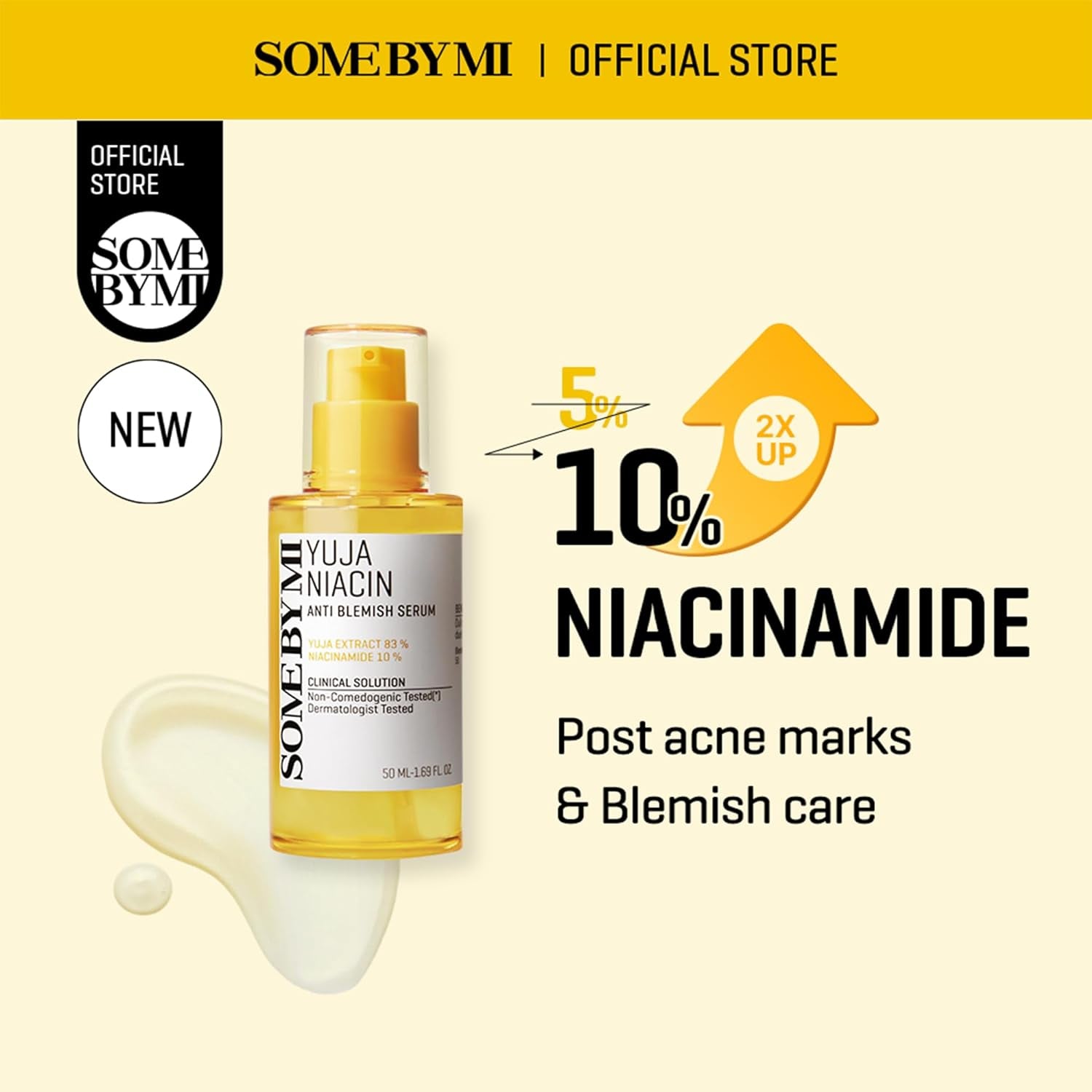 SOME BY MI Yuja Niacin Blemish Anti Blemish Serum 50ml