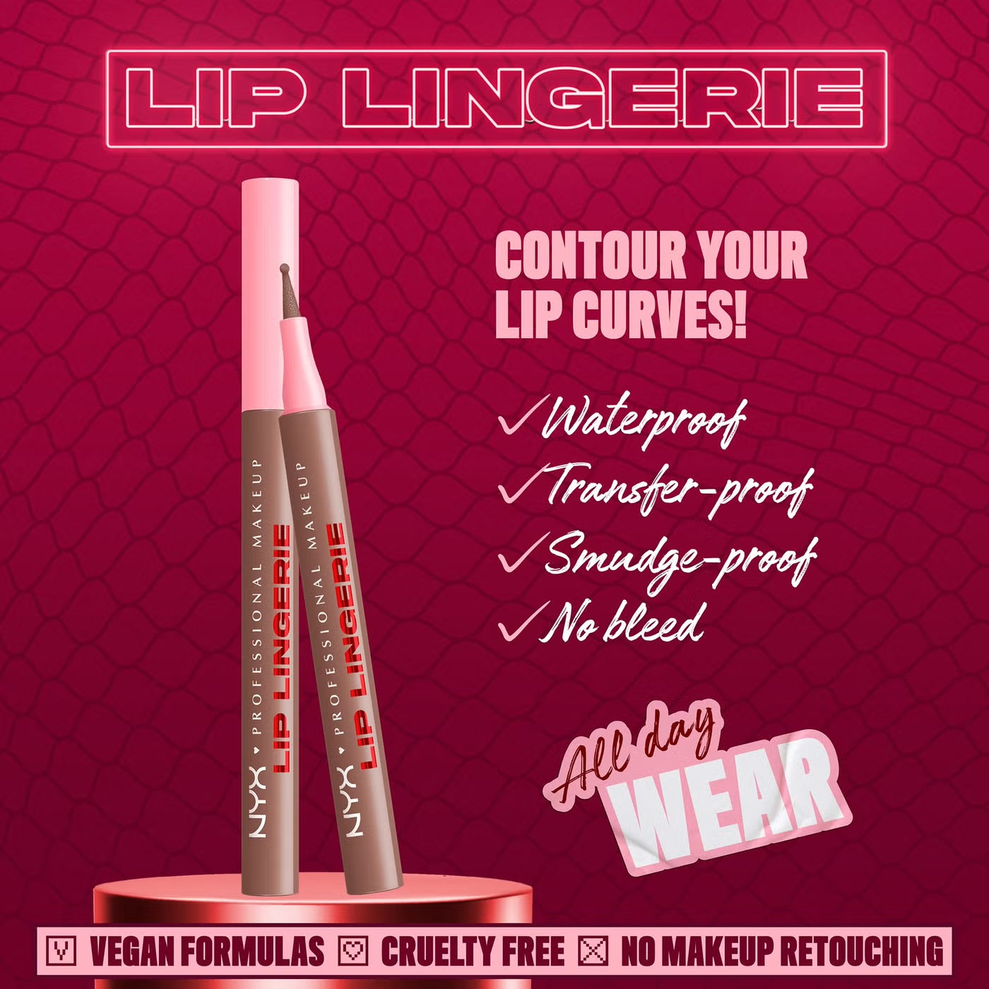 NYX Professional Makeup Lip Lingerie Lip Liner Stain