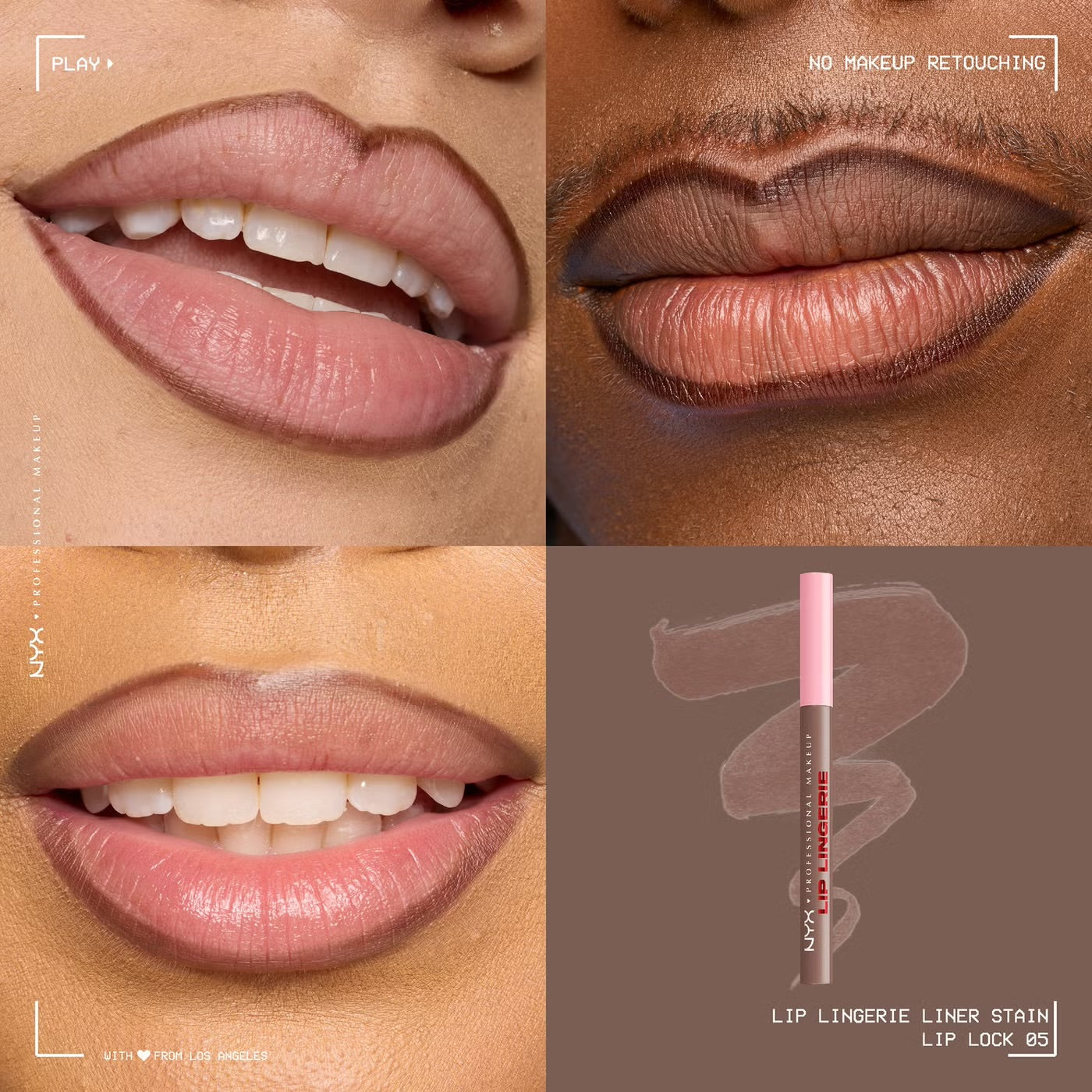 NYX Professional Makeup Lip Lingerie Lip Liner Stain