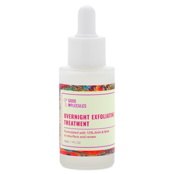 GOOD MOLECULES OVERNIGHT EXFOLIATING TREATMENT 30Ml