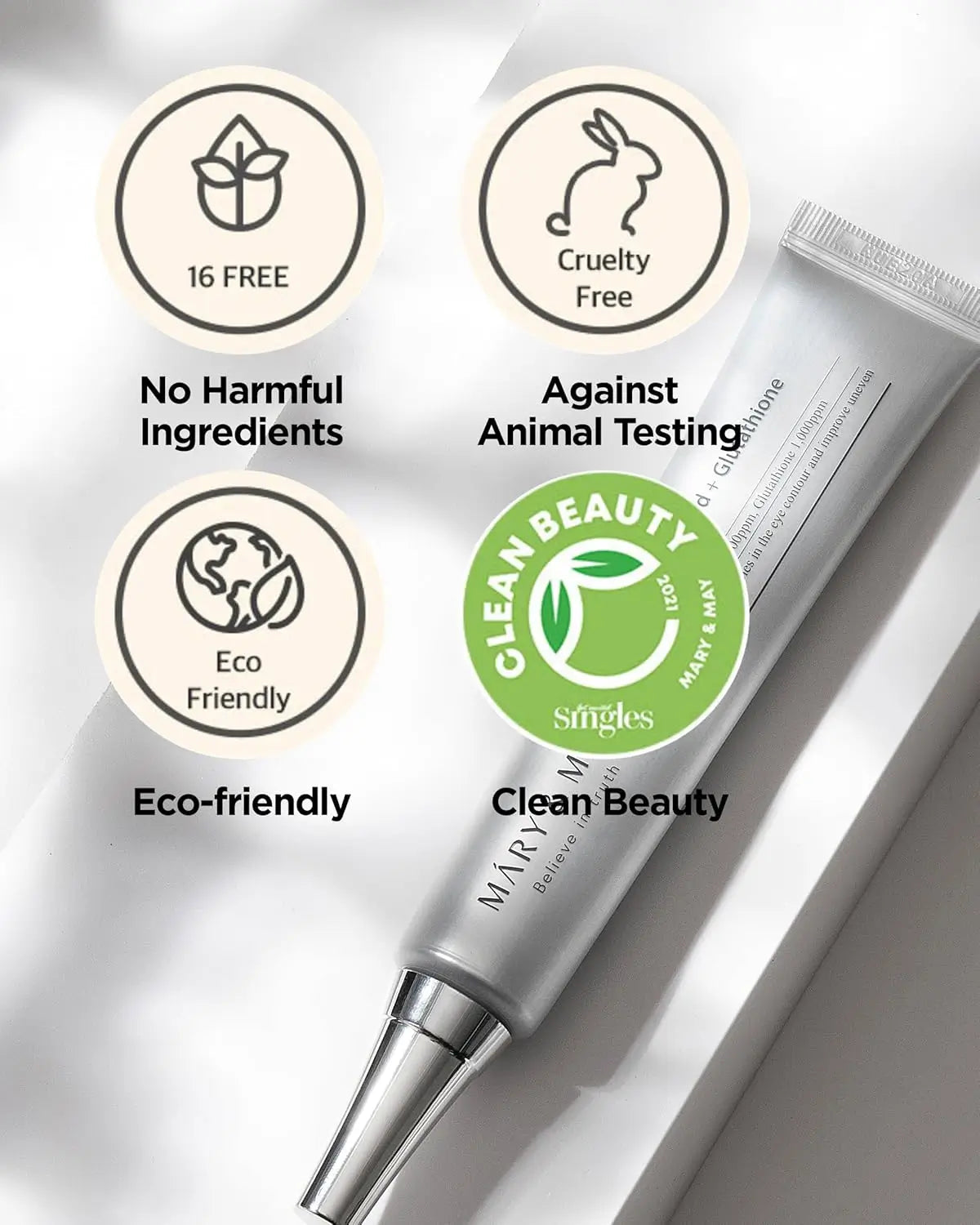 MARY & MAY TRANEXAMIC ACID + GLUTATHIONE EYE CREAM