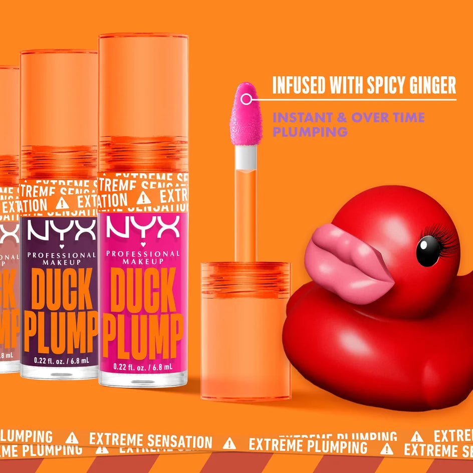 NYX Professional Makeup Duck Plump Lip Plumping Gloss (Various Shades)