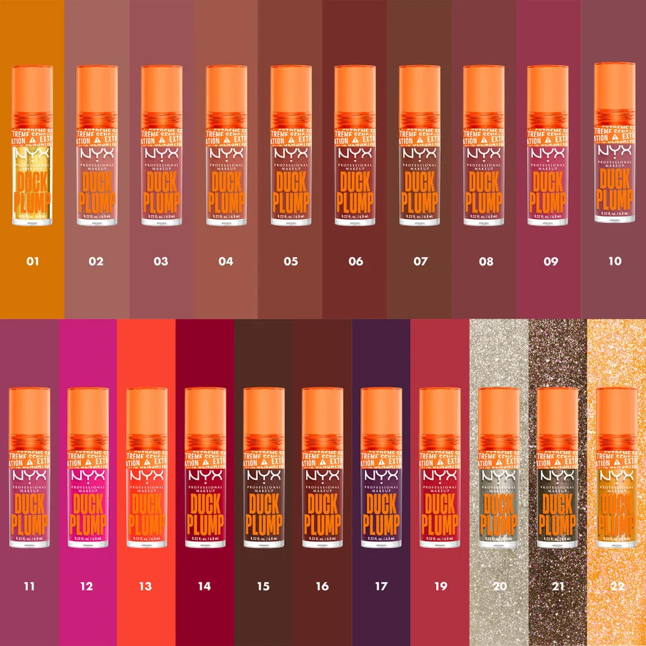 NYX Professional Makeup Duck Plump Lip Plumping Gloss (Various Shades)