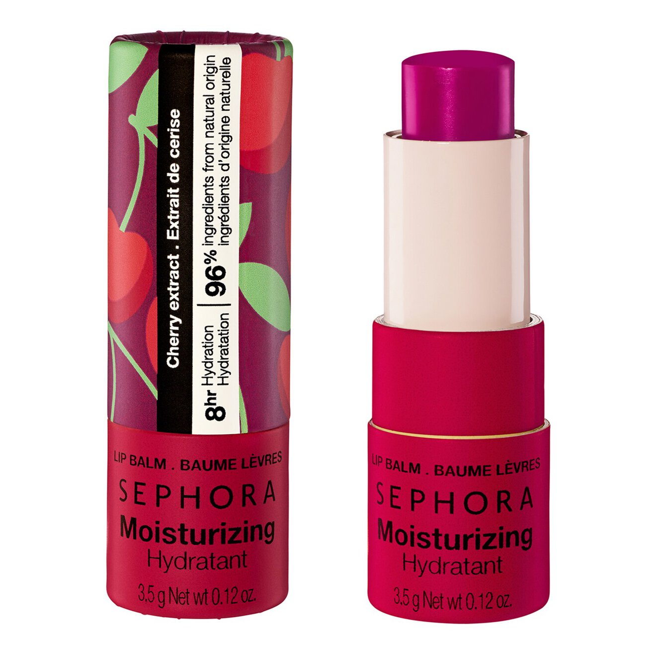 Sephora Moisturizing Lip Balm - Lip Care With 8 Hours of Hydration