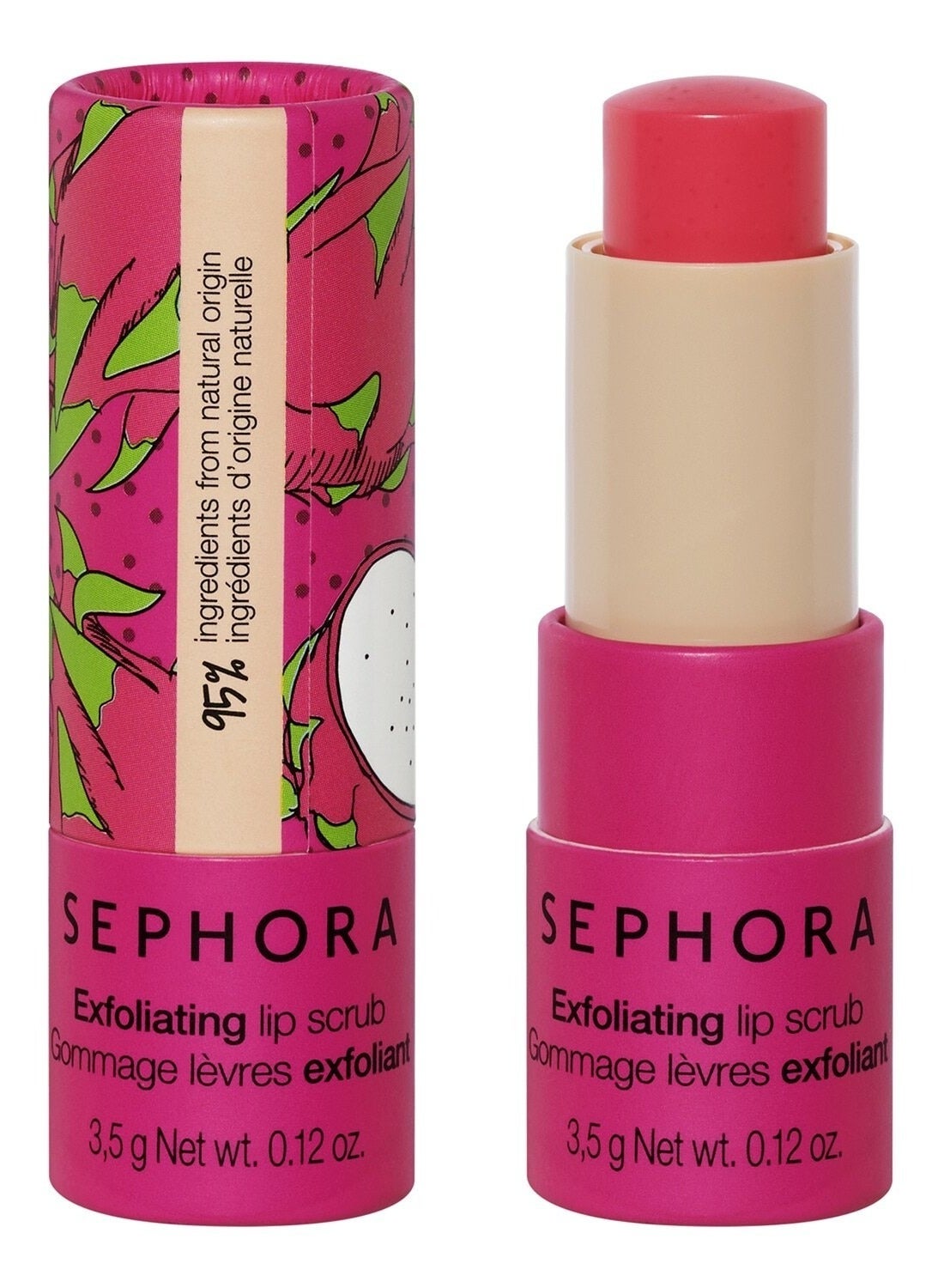 SEPHORA COLLECTION Dragon Fruit Lip Balm and Scrub (3,50 g)