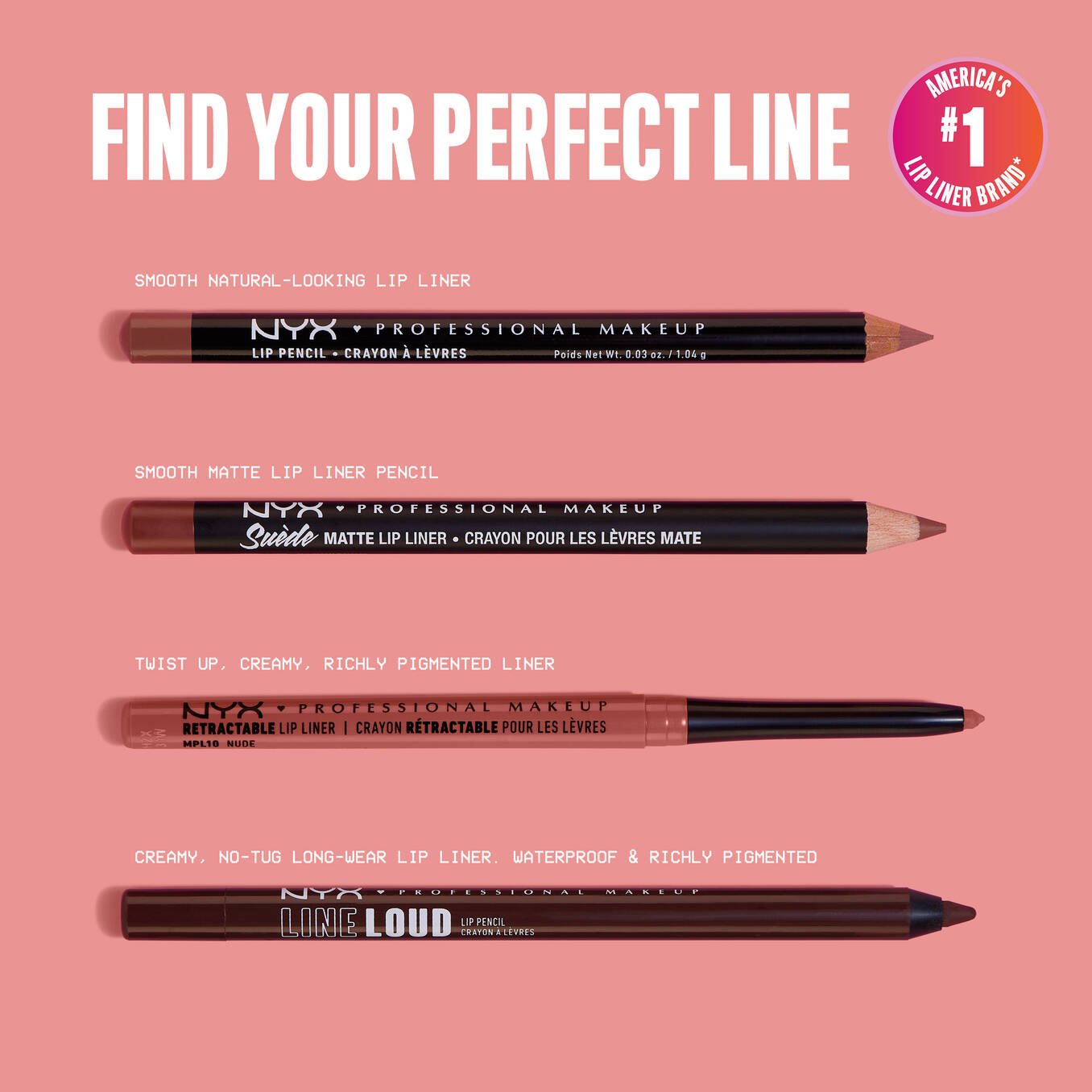 NYX Professional Makeup Slim Lip Pencil