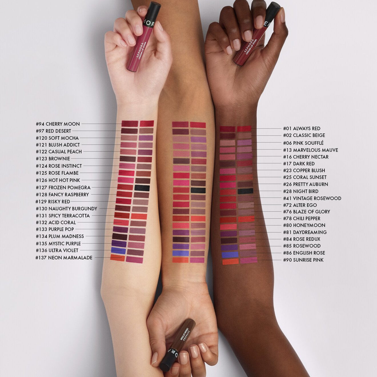 Sephora Cream Lip Stain - Matte Liquid Lipstick