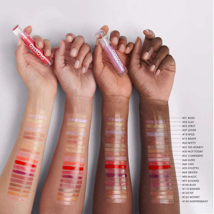 SEPHORA COLLECTION  Glossed Hydrating Long Wear Lip Gloss(01 boss clear)