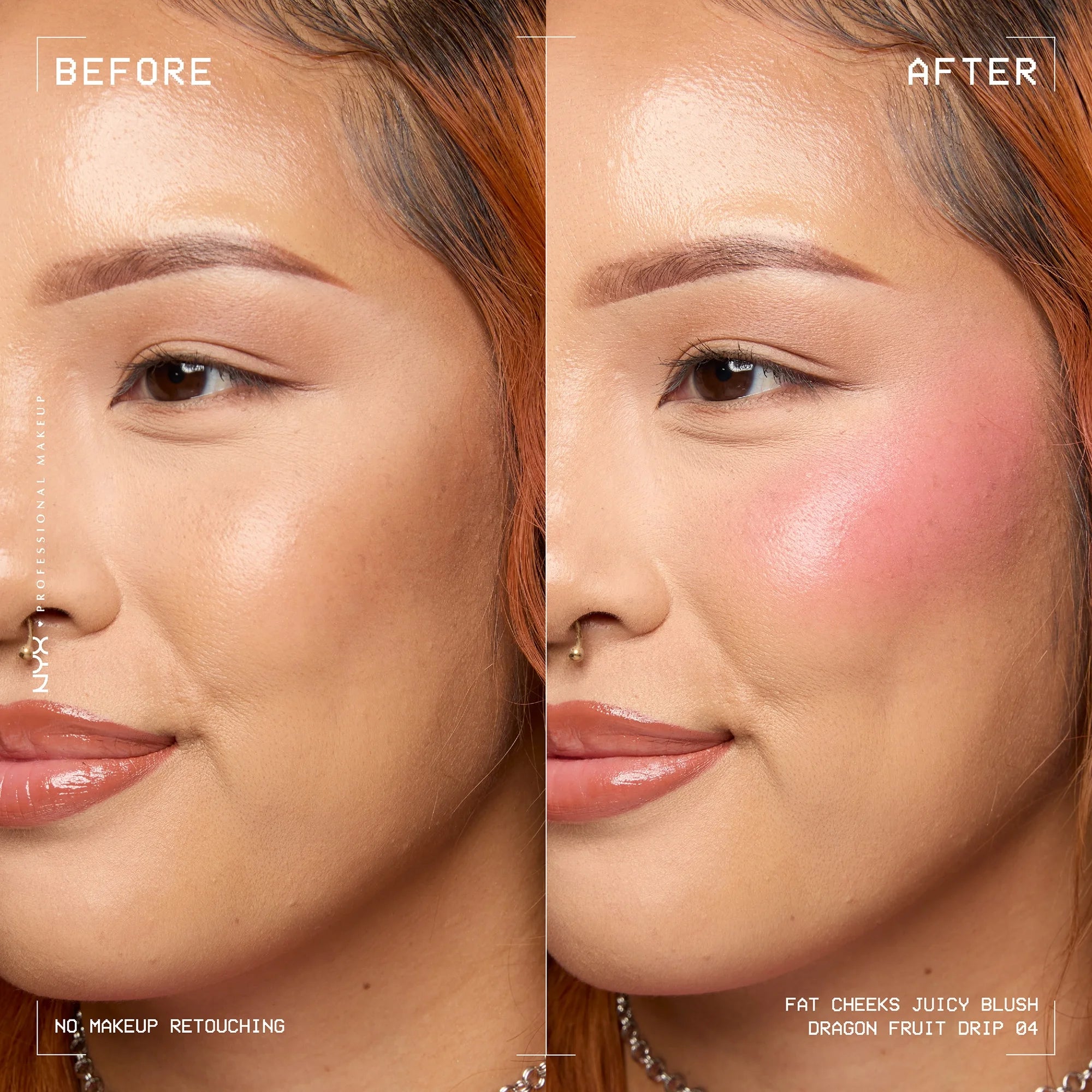 NYX Professional Makeup Fat Cheeks Juicy Blush, Liquid Blush, up to 12H Wear, Product Does Not Fade