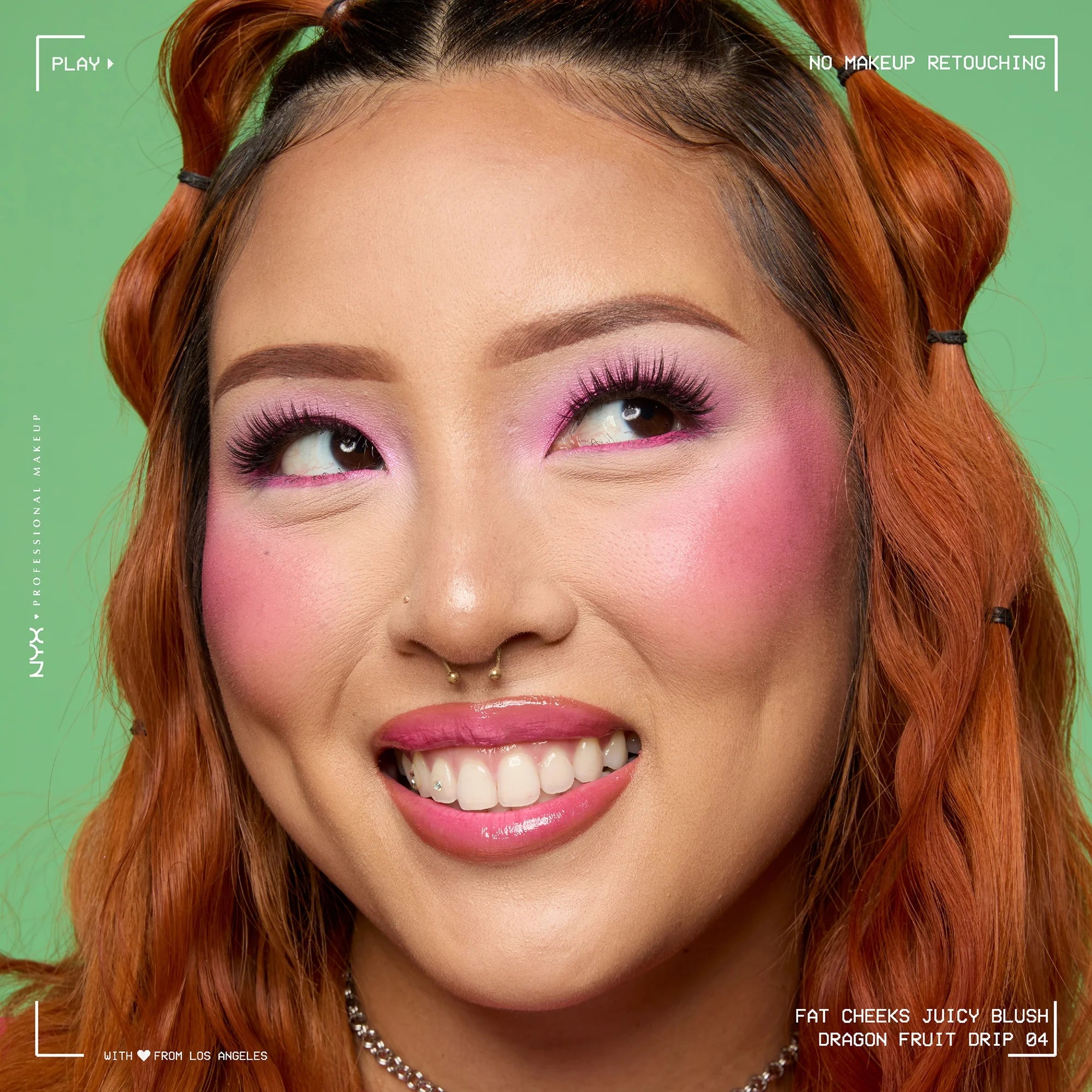 NYX Professional Makeup Fat Cheeks Juicy Blush, Liquid Blush, up to 12H Wear, Product Does Not Fade