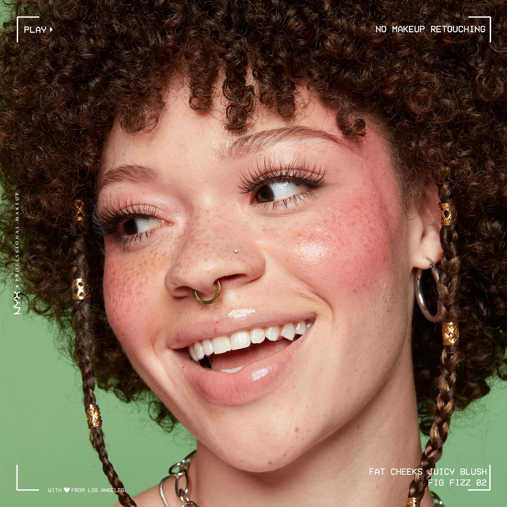 NYX Professional Makeup Fat Cheeks Juicy Blush, Liquid Blush, up to 12H Wear, Product Does Not Fade