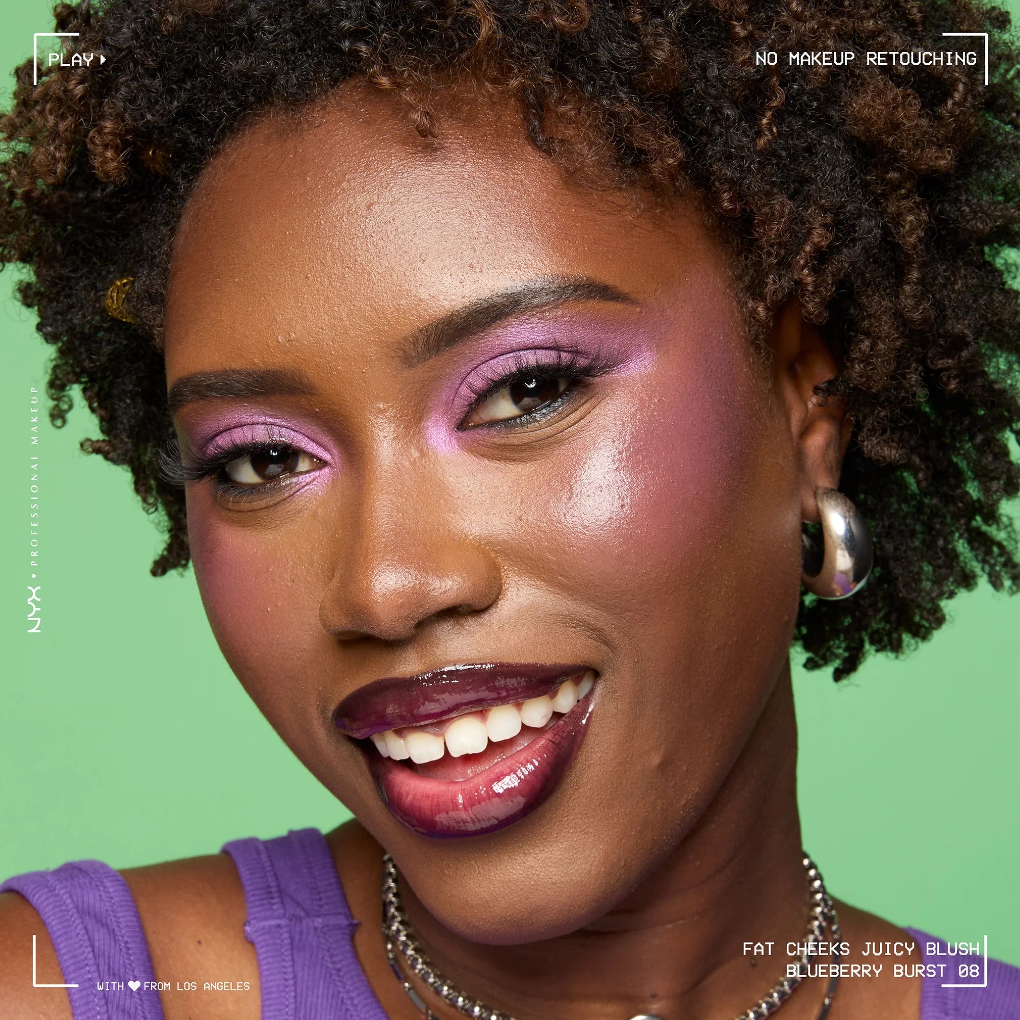 NYX Professional Makeup Fat Cheeks Juicy Blush, Liquid Blush, up to 12H Wear, Product Does Not Fade