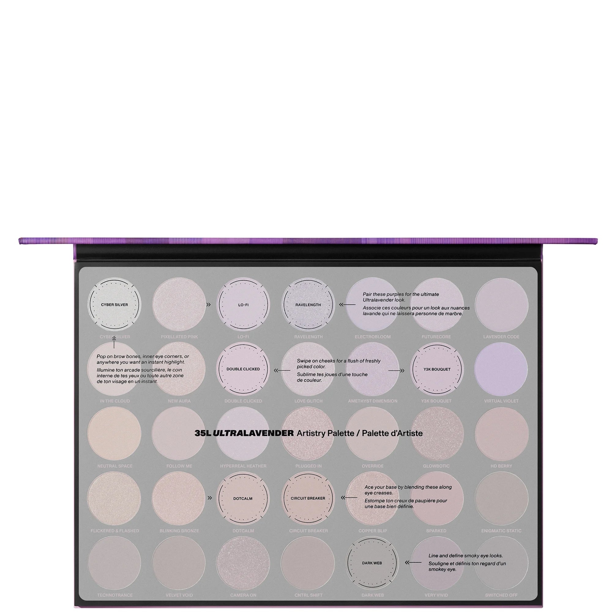 Morphe 35L Ultralavender Artistry Palette