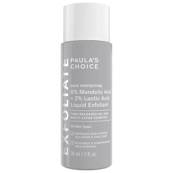 Paula's Choice  Mini Skin Perfecting 6% Mandelic Acid + 2% Lactic Acid Liquid Exfoliant