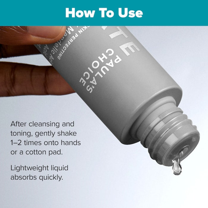 Paula's Choice  Mini Skin Perfecting 6% Mandelic Acid + 2% Lactic Acid Liquid Exfoliant