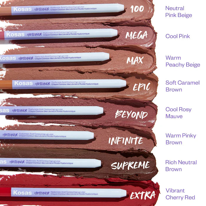 Kosas  Hotliner Hyaluronic Acid Contouring Lip Liner