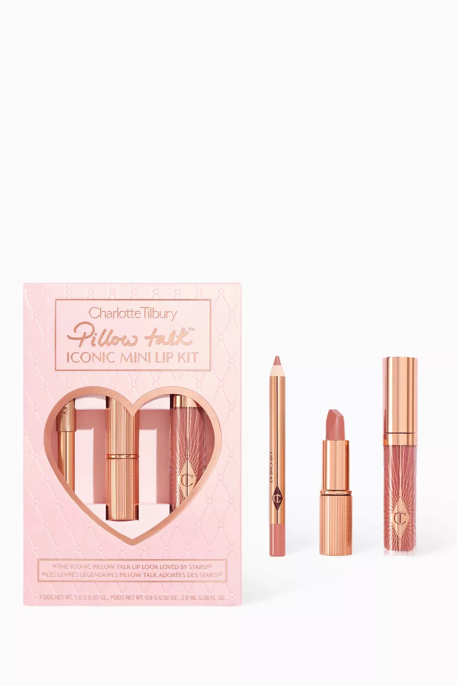 CHARLOTTE TILBURY Mini Pillow Talk Iconic Lip Kit