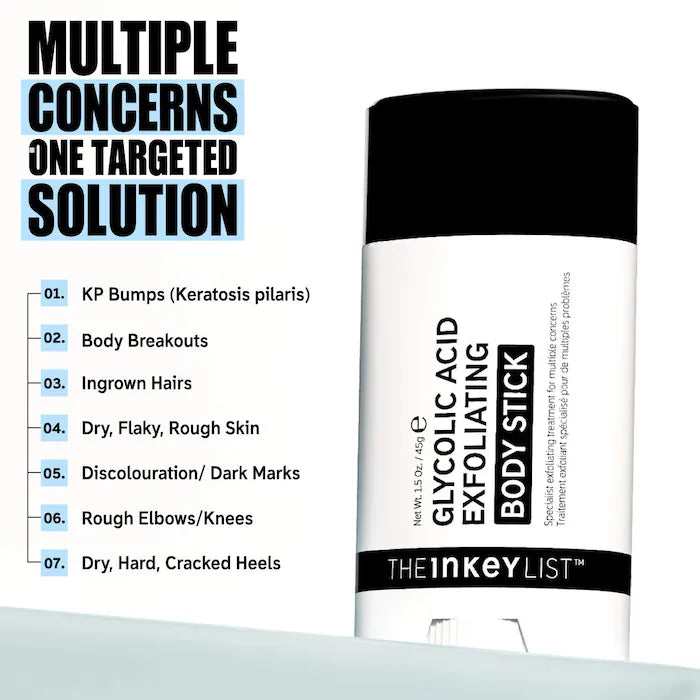 The INKEY List  Glycolic Acid Exfoliating Body Stick
