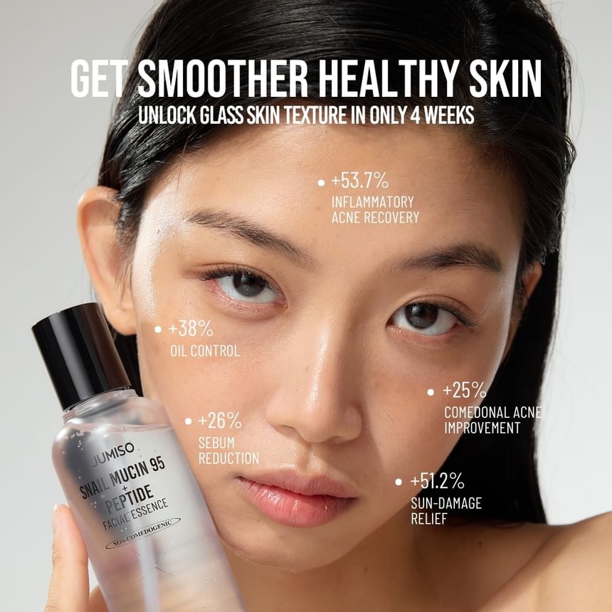 Snail Mucin 95 + Peptide Facial Essence, 4.73 fl oz (140 ml)