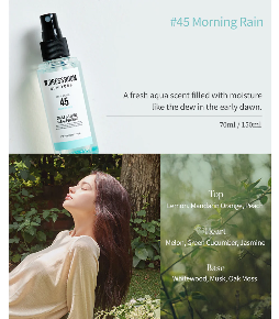 W.Dressroom No.45 Morning Rain Dress & Living Clear Perfume (2.36 oz)