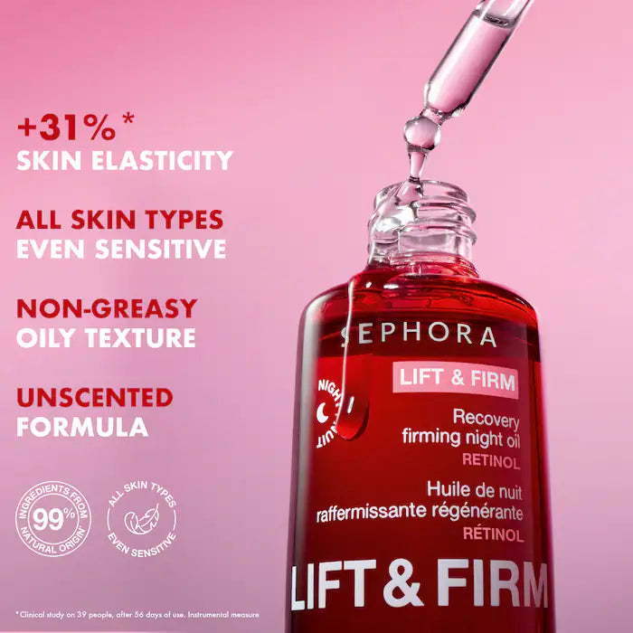 SEPHORA COLLECTION  Lift & Firm - Recovery Firming Night Oil with Retinol