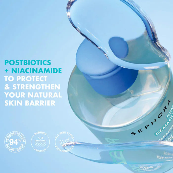 SEPHORA COLLECTION  Mini Micellar Cleansing Water with Postbiotics + Niacinamide