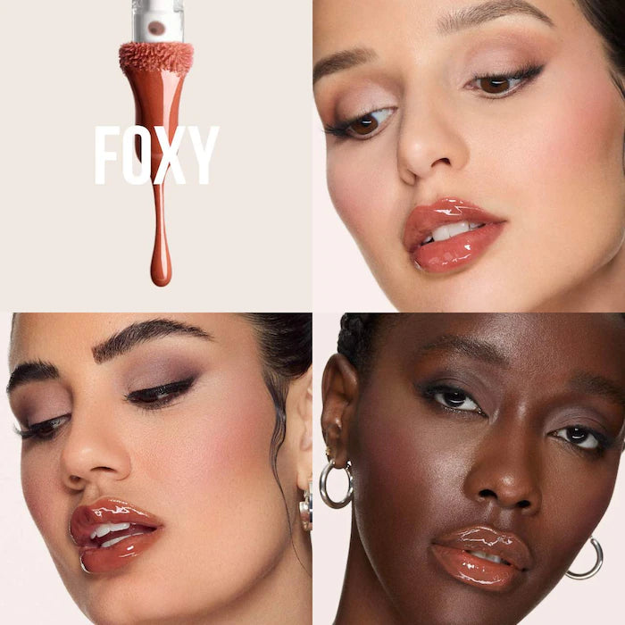 HUDA BEAUTY  Faux Filler Shiny Non-Sticky Lip Gloss