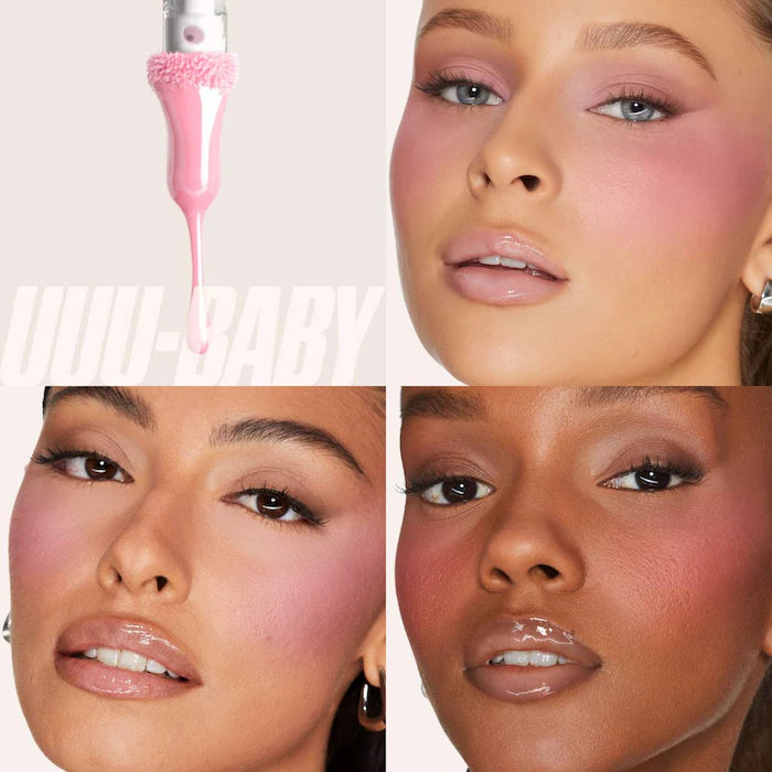 HUDA BEAUTY  Faux Filler Shiny Non-Sticky Lip Gloss