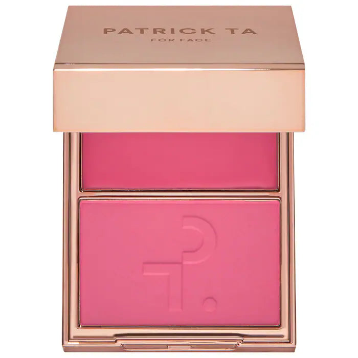 PATRICK TA  Major Headlines Double-Take Crème & Powder Blush Duo