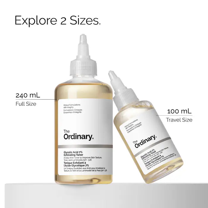 The Ordinary  Glycolic Acid 7% Exfoliating and Brightening Daily Toner