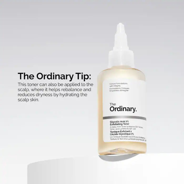 The Ordinary  Glycolic Acid 7% Exfoliating and Brightening Daily Toner