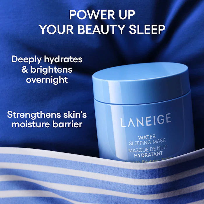 LANEIGE  Water Sleeping Mask for Moisture Barrier Support with Niacinamide & Squalane