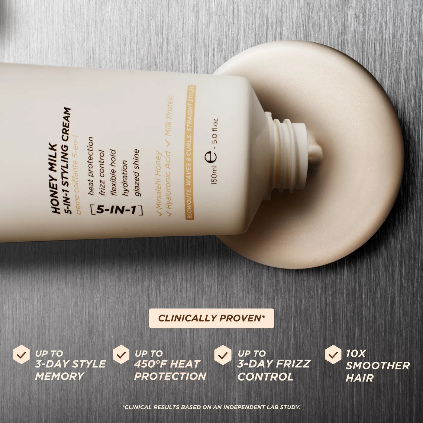 Gisou Honey Milk 5-in-1 Styling Cream 50ml