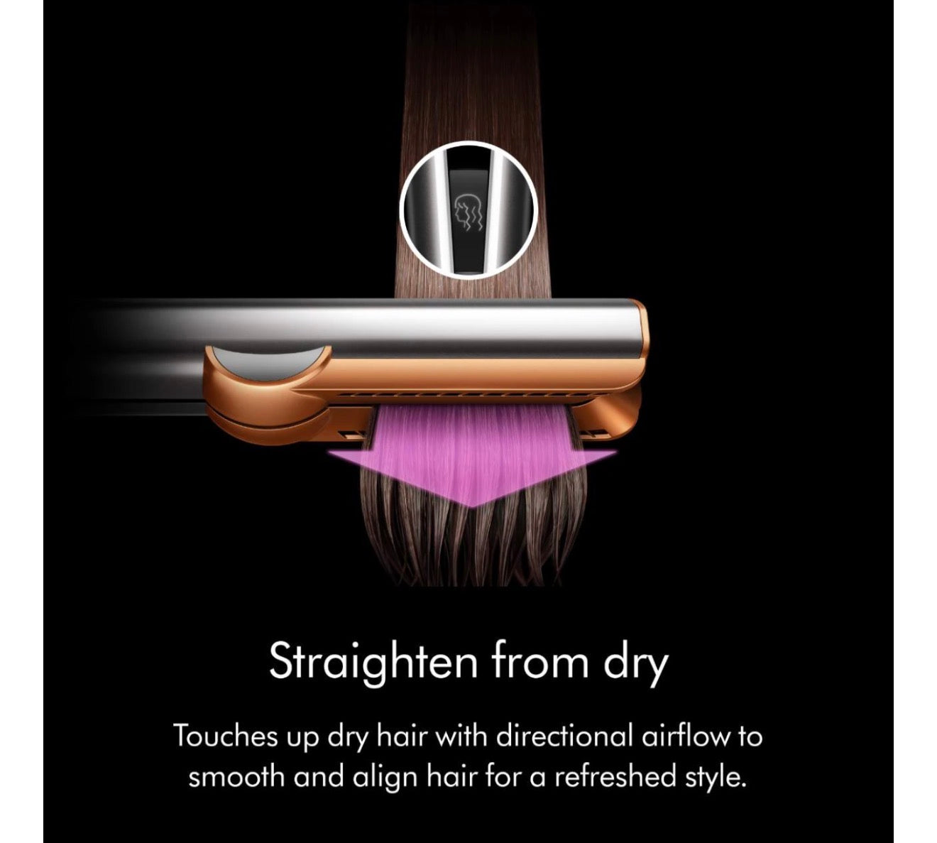 Dyson  Airstrait™ Wet-to-Dry Straightener in Ceramic Pink