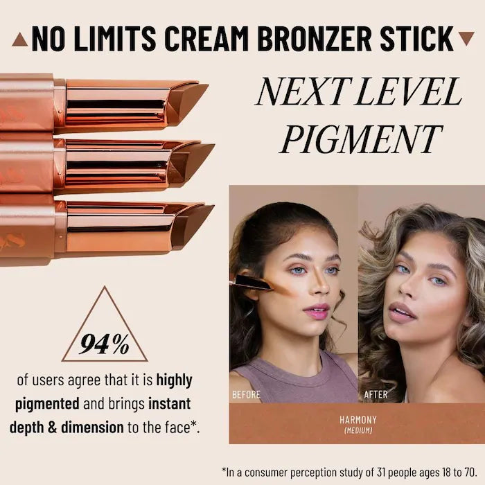 LYS Beauty  No Limits Cream Bronzer and Contour Stick