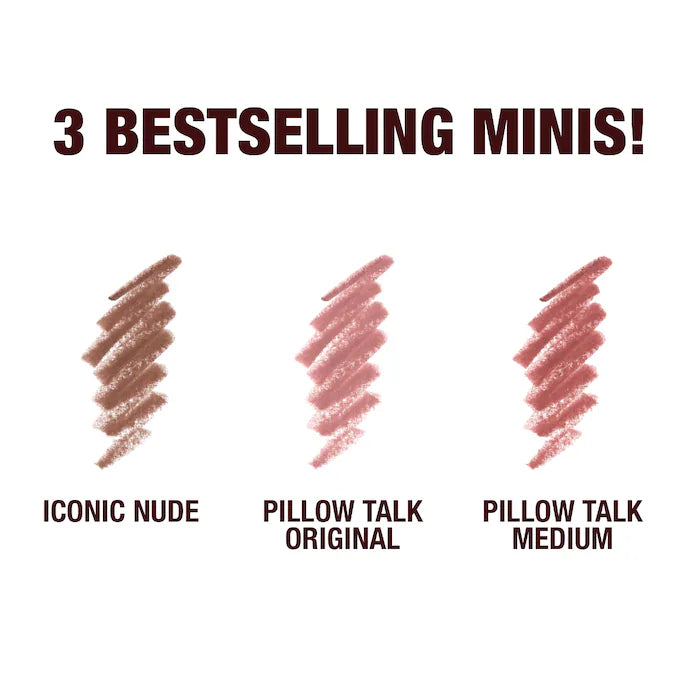 Charlotte Tilbury  Mini Iconic Lip Cheat Lip Liner Trio