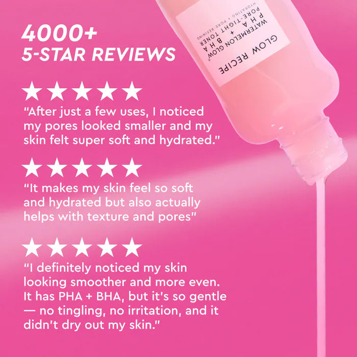 Glow Recipe  Watermelon Glow PHA + BHA Pore-Tight Toner