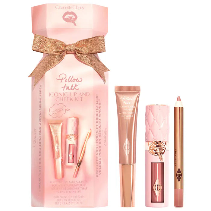 Charlotte Tilbury  Lip and Cheek Trio Makeup Gift Set